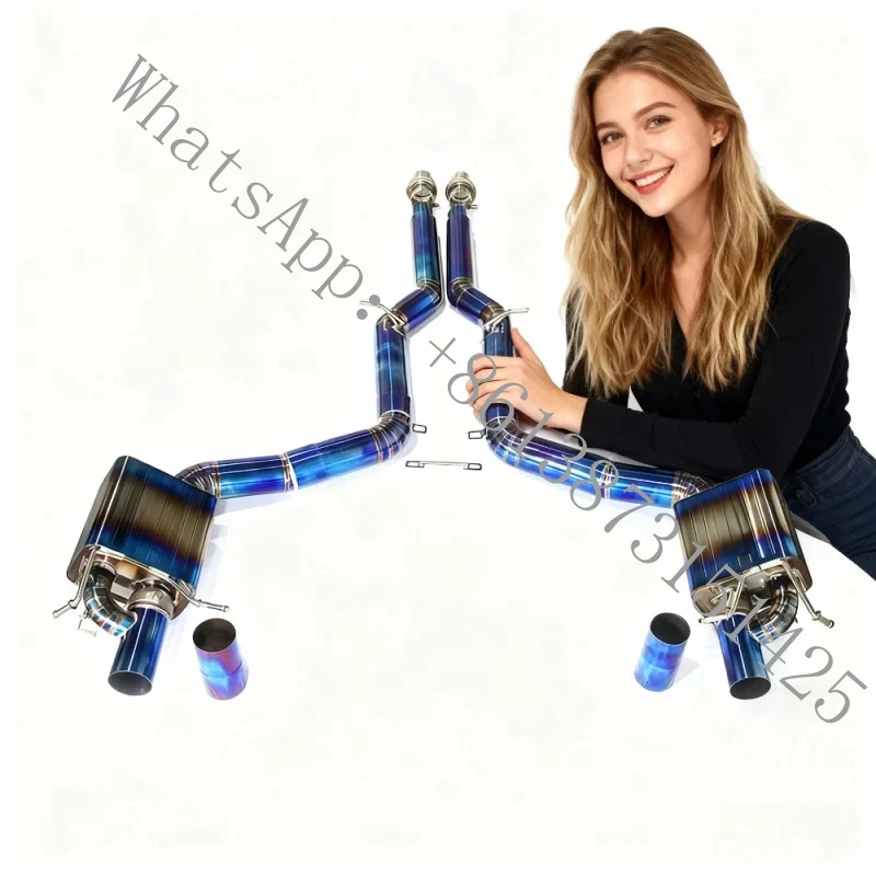 

Высококачественные выхлопные системы с клапанами (Catback) для C63 C205 4.0T 2015-2021, из сплава.