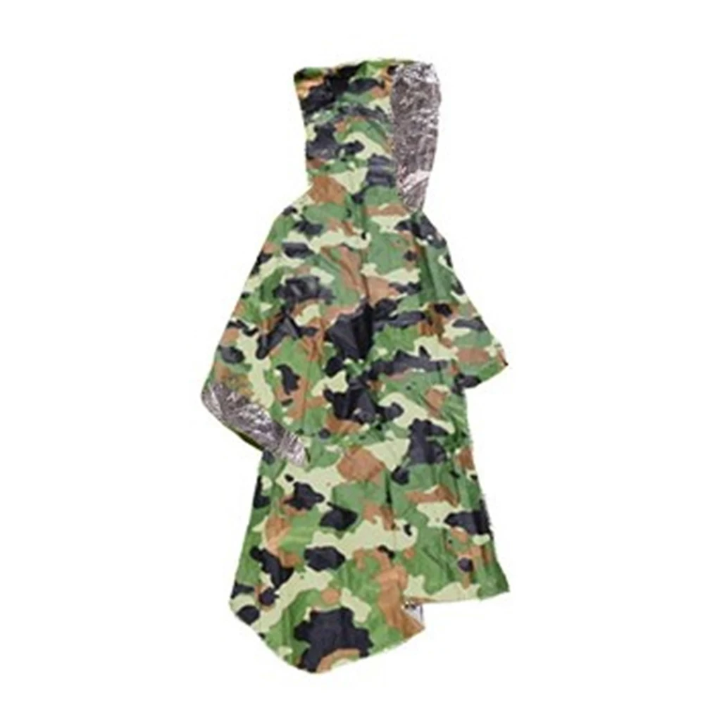 

Lightweight Camo Raincoat with Compact Foldable Design Perfectly Suited for Camping Trips or Mountain Climbing Adventures