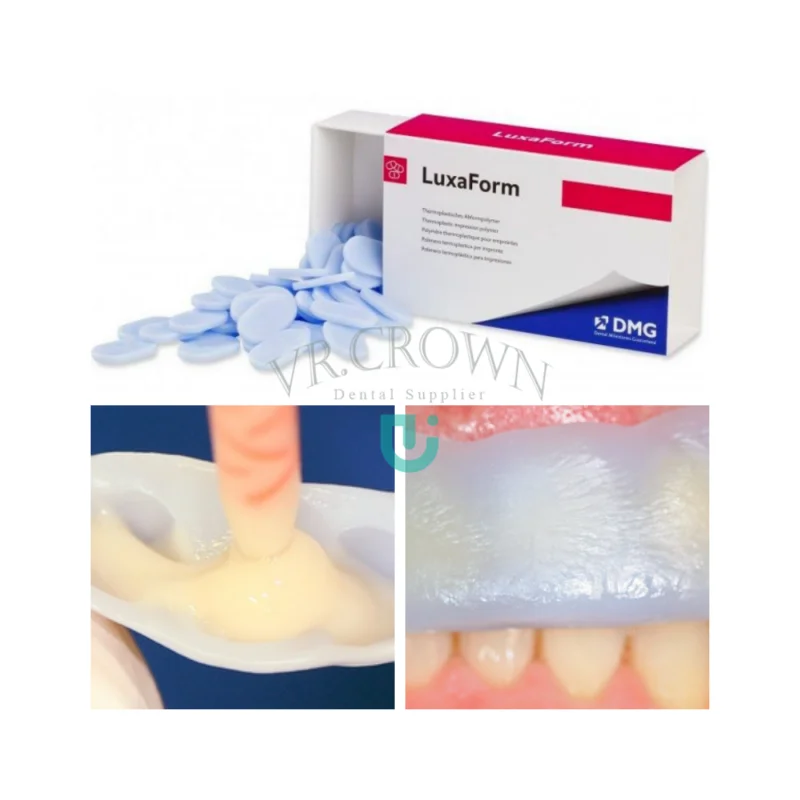 

Luxaform Thermoplastic Molding Quick Impression Material Luxaform Tablets Dental Crown DMG