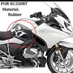 For BMW R1250RT R 1250 RT Tank Pad Motorcycle Stickers Fuel Oil Kit Knee Fish Bone Protector Rubber traction pad adhesive