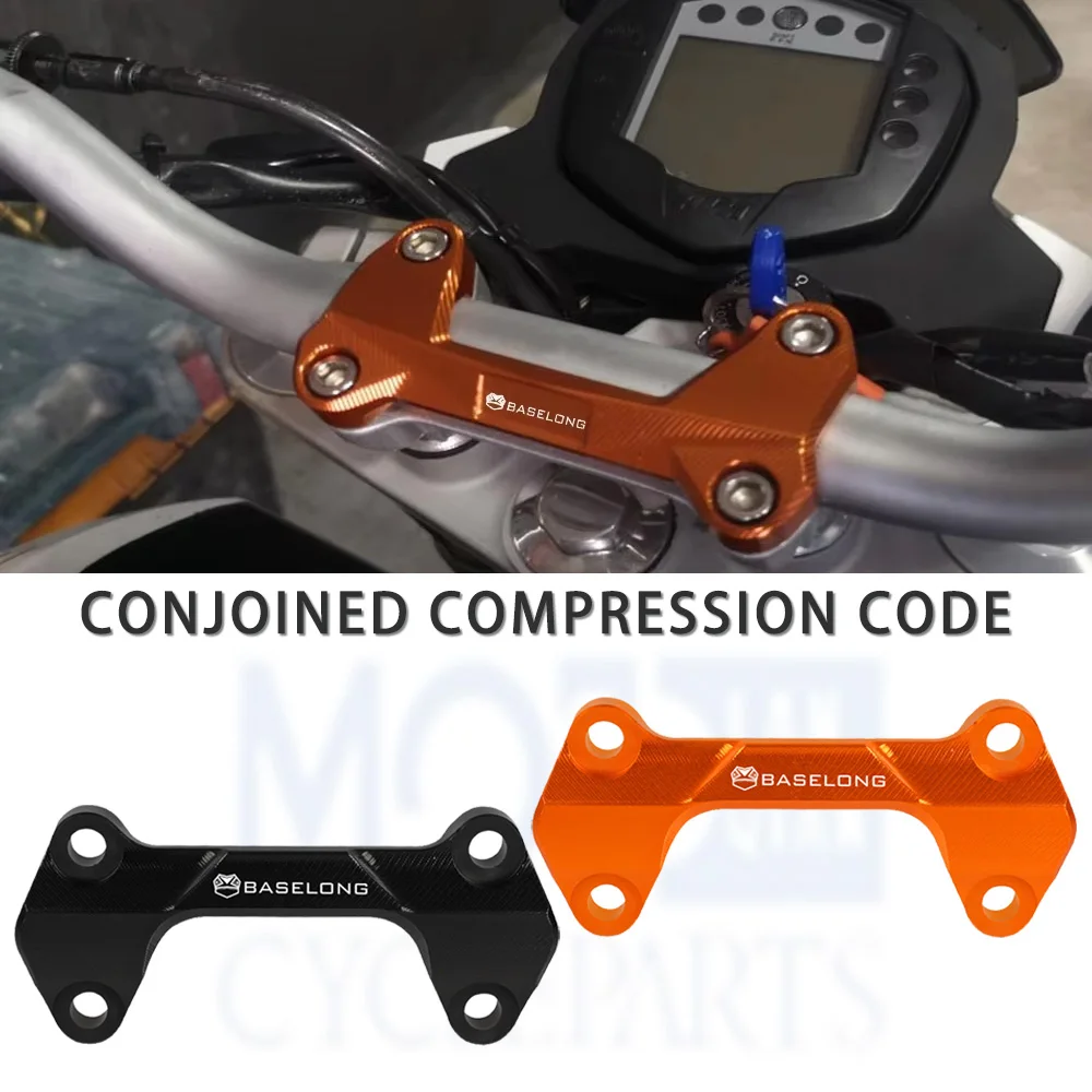 2026 2025 Motorcycle Aluminum Handlebar Risers Top Cover Clamp For KTM 790 ADVENTURE S/R 2018-2024 890 Adventure / R 2020-2024