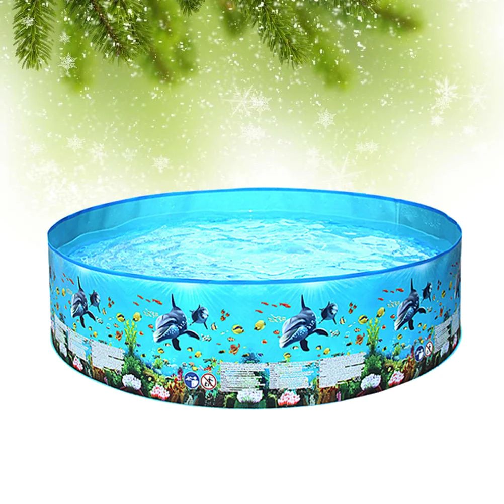 

Kids Pool Bathtub Funny Outdoor Ocean Water Playing Child Round Swimming