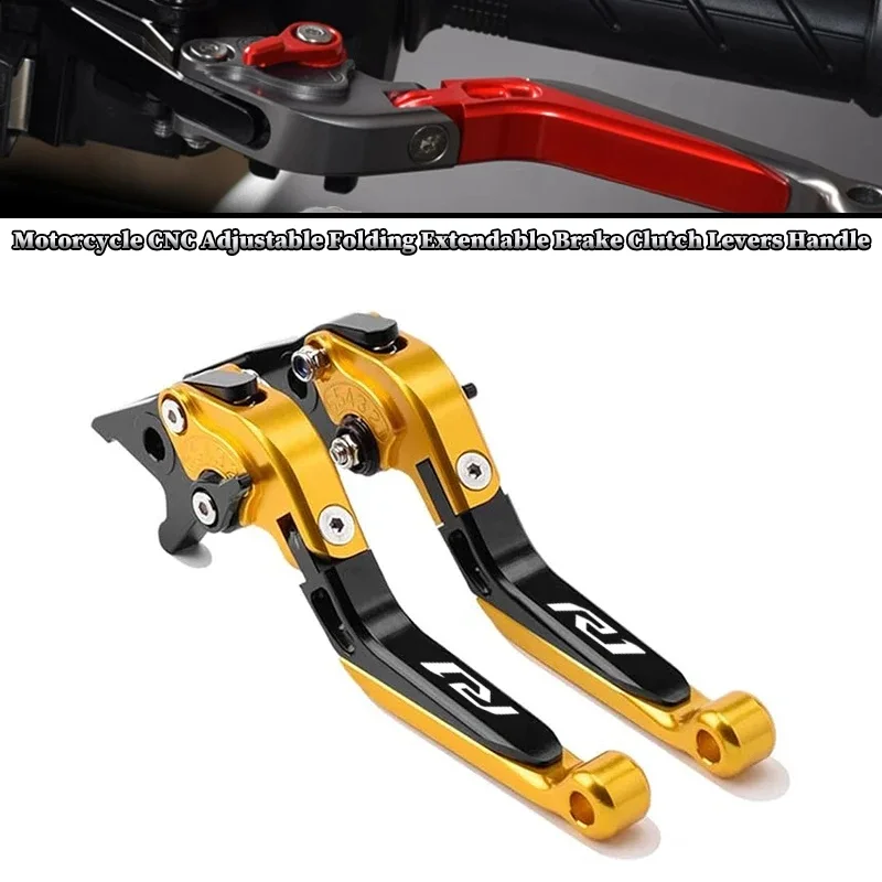 

Motorcycle CNC Adjustable Folding Extendable Brake Clutch Levers Handle For YAMAHA YZF-R1 YZFR1 2002-2003