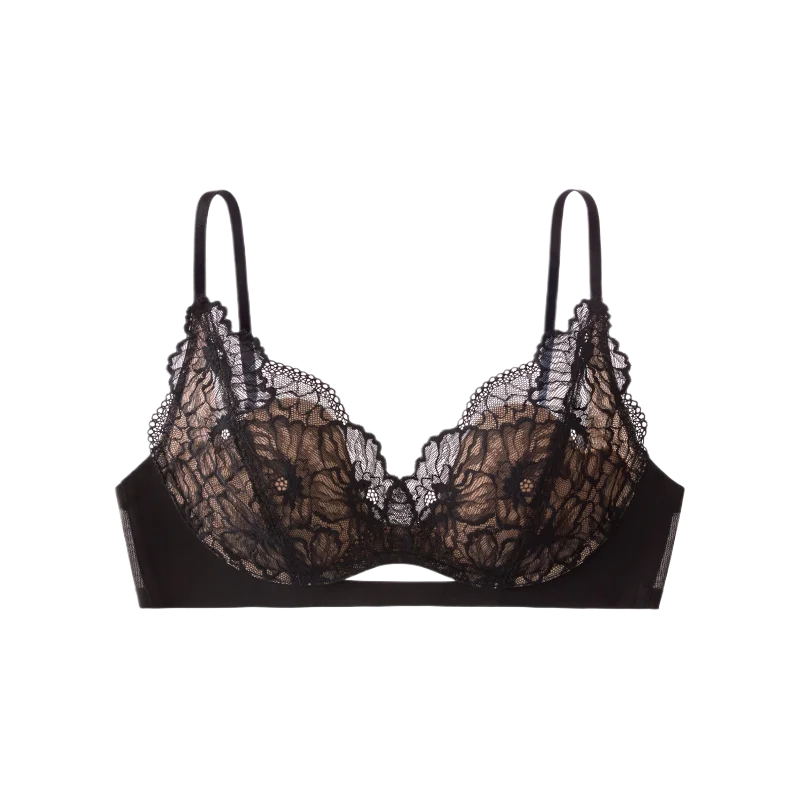 Sujiin sutiã de renda sexy para peito pequeno feminino sem fio push up sutiãs feminino verão fino confortável bralettes senhora lingerie mx325