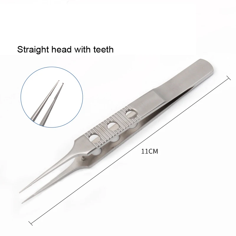 11cm Capsulorhexis 11cm Capsulorhexis Forceps Tissue Forceps  Tissue Forceps Surgical Forceps for Ophthalmic Surgical Instrument