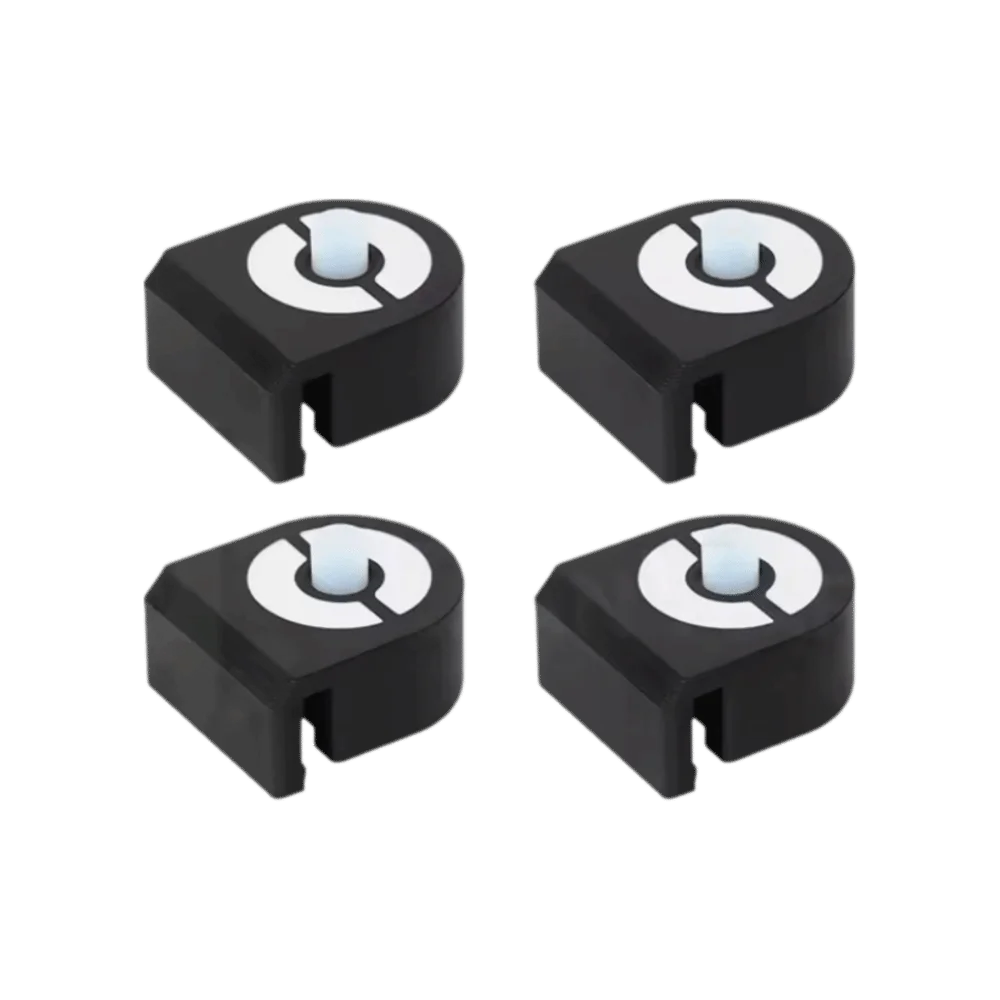 4pcs ABS Material Filament Inlet Guard High Temperature Resisting Tool-Free Install Feed Port Protector Upgrade Part