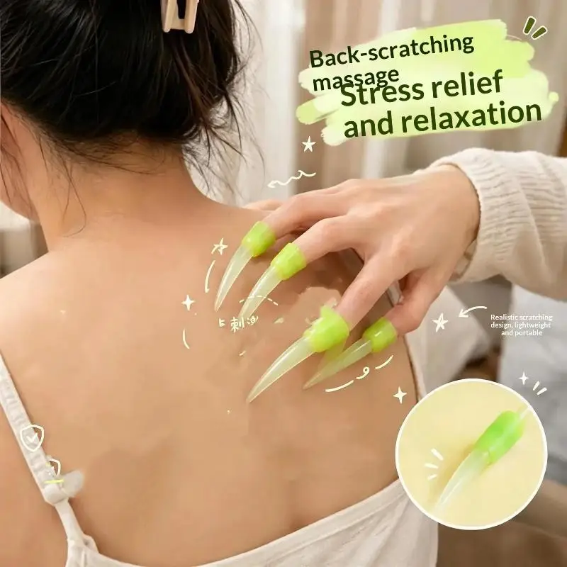 【H】10Pcs 28 Fingers Octopus Head Massager Scratcher Scalp Relaxation Relieves Tension Random Health Care Body