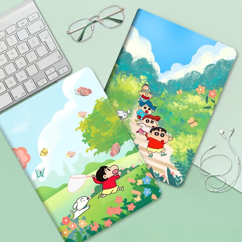 

Crayon Shin-chan Ipad Case with Pen Slot for Ipad Pro 11th 2025 Air7 11in Table Cases 10th 10.9in Air5 Air6 9th 10.2 Mini6 Cover