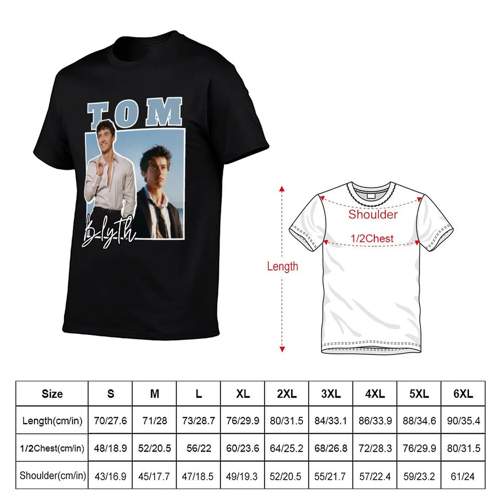Tom Blyth (Actor) T-Shirt Lightweight Running T-Shirt