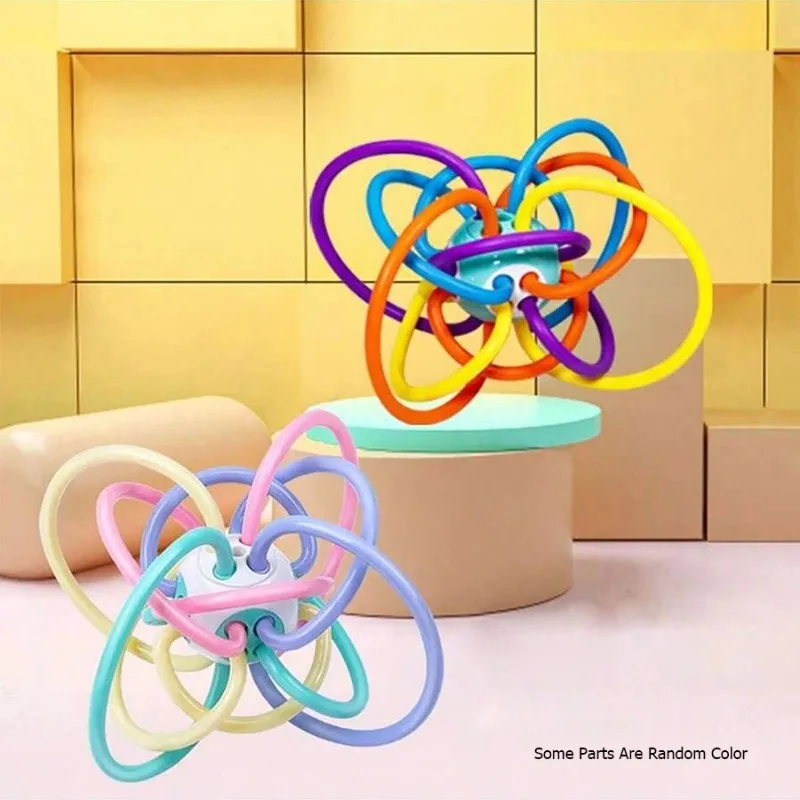 bola-de-silicone-colorida-para-bebes-brinquedo-chocalho-manhattan-mordedor-sensorial-macio-para-bebes-recem-nascidos-presente-para-bebe