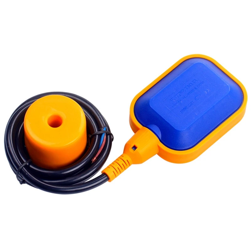 Plastic Float Switch For Sumps Pump Tethered Float Switch For Water Tank With 10Ft Power Cord Perfect For Sewage Pool Pond