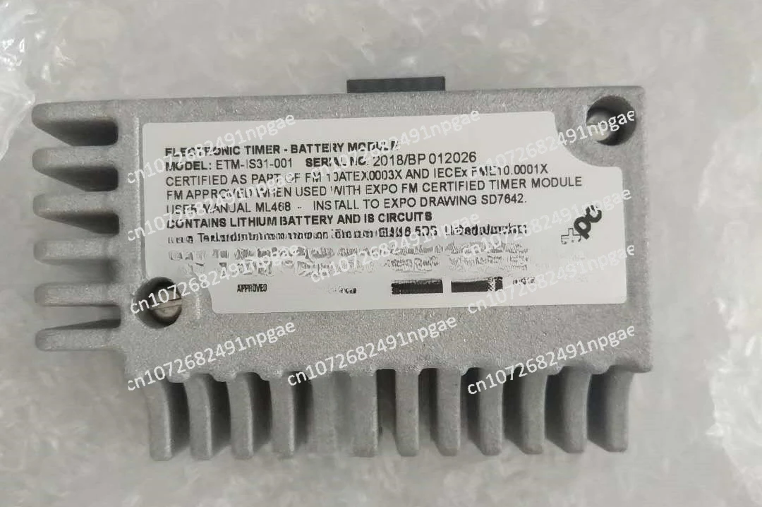 EXPO ETM-IS31-001 Battery Flygt ENM-10 13 Meter Switch