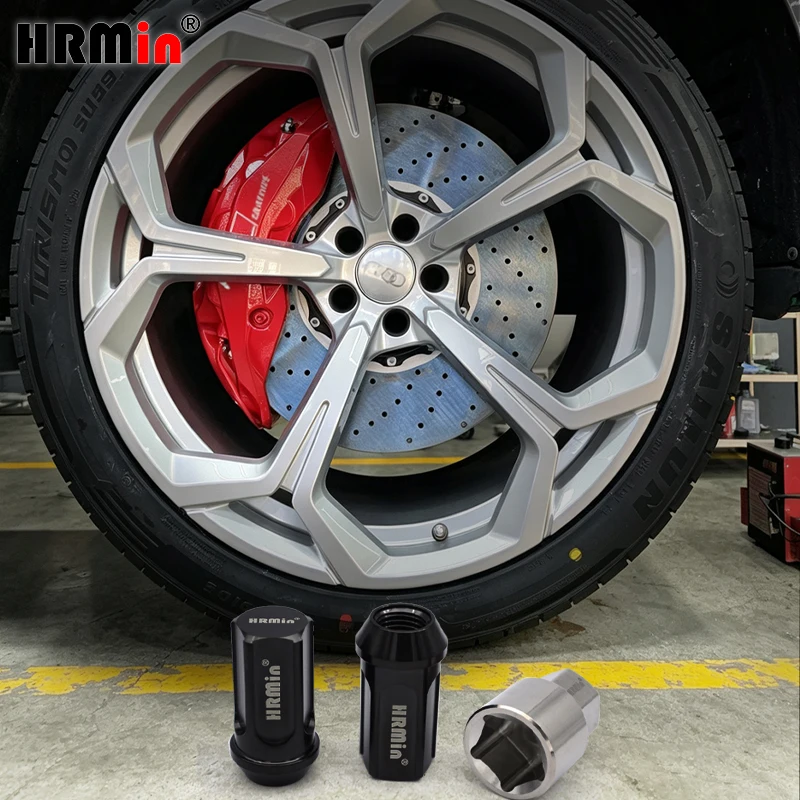 Jntitanti lock nuts M12*1.25*45mm racing cone seat Gr.5 titanium lug nut for Nissan,Greatwall,Geely,Subaru,Suzuki etc.