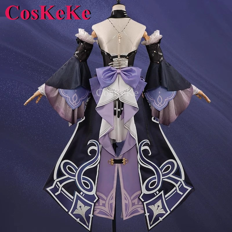 CosKeKe The Herta Cosplay Game Honkai: Star Rail Costume Fashion Sweet Uniform Dress Women Activity Party Role Play Clothing New