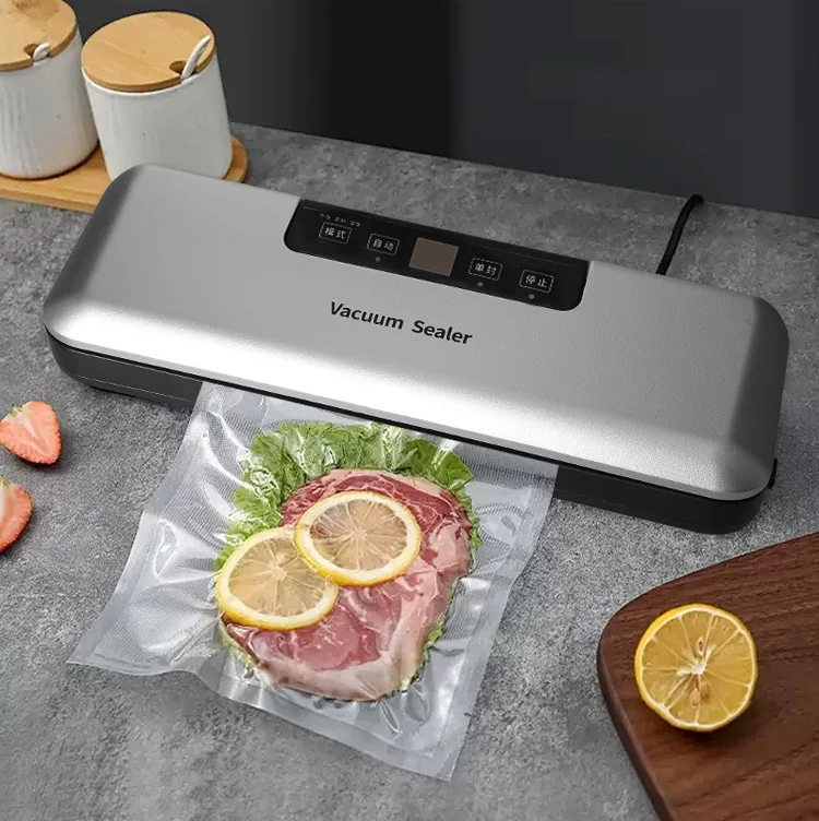 

Wholesale 32cm 60kpa Household Electric Dry and Wet Vacuum Food Sealers Packing Machine Portable Vacuum Sealer Machine for Food