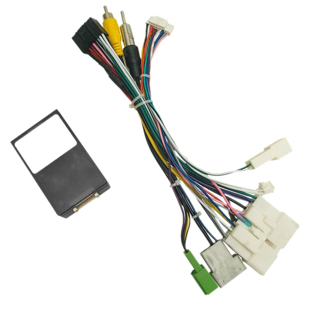 

Car 16PIN Android Audio Power Radio Wire Harness with Canbus Box Car Accessories for Isuzu D-MAX 2020