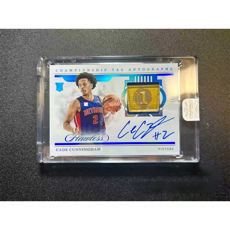 Self Made Star Card Stamp 5K High-definition Restoration Image Quality Handwritten Signature Player Version Jersey Cutting