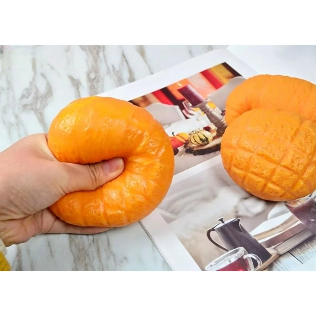 Pineapple Bun Stress Toy Lifelike Food Squishies Toy Stress Relief Fidget Toy for Kids & Adults Tricky Funny Squeeze Gifts
