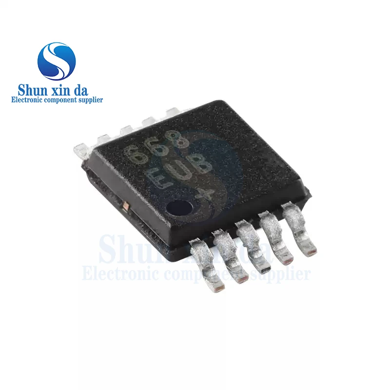 5PCS MAX668EUB+T MSOP-10 MAX668EUB MAX668 668 EUB 668EUB SMD 1.8V To 28V Input PWM Step-Up Controllers IC