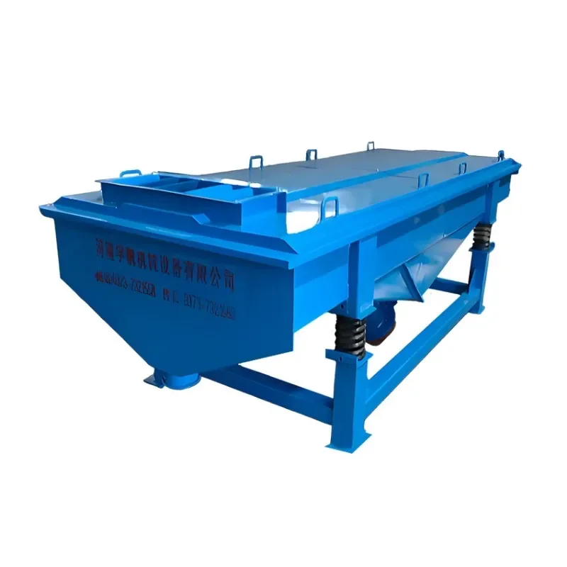 sieving salt machine sieving powder making machine linear vibrating screen