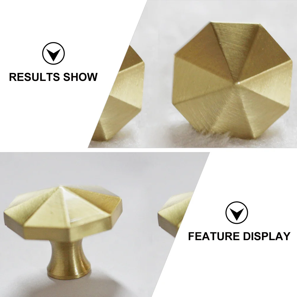 

4pcs Brass Drawer Pulls Smooth Finish Modern Cabinet Handle For Kitchen Bathroom Furniture Cupboard Wardrobe Shoe Cabinet Chest