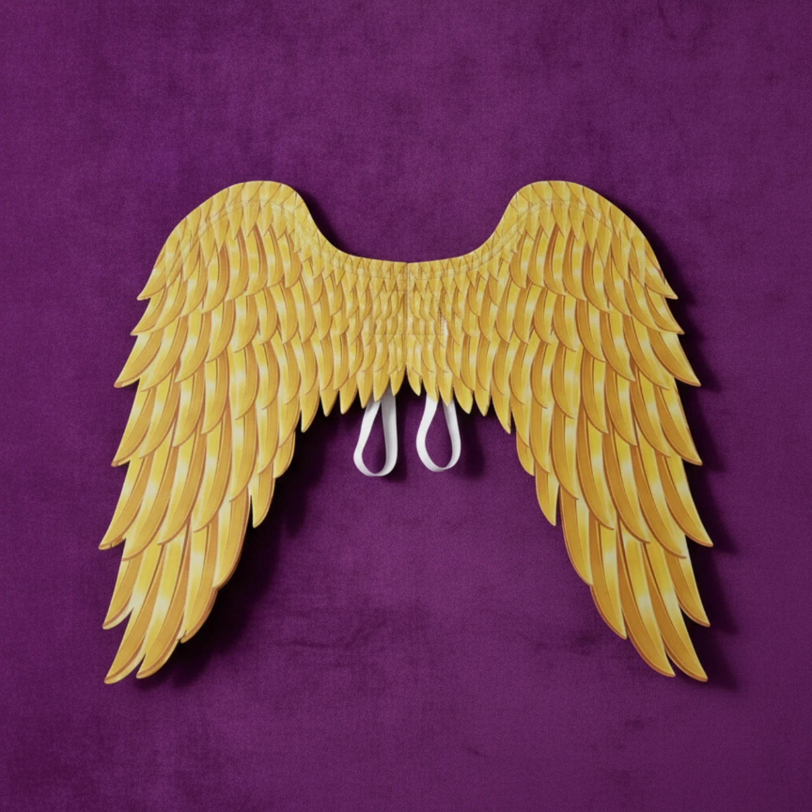 Angel Wings with Shoulder Straps Lightweight Foldable Angel Wings Feather Long-Lasting for Adults, Halloween, Cosplay