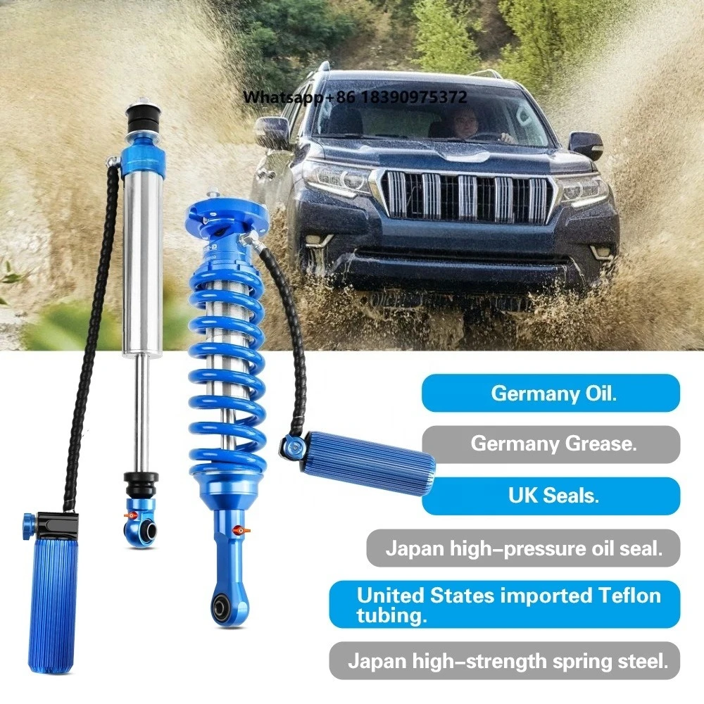 0 - 2.5 Inch Height Nitrogen Shock Absorber Kit for FJ.LC120.LC150. 4X4 Off-Road Modification