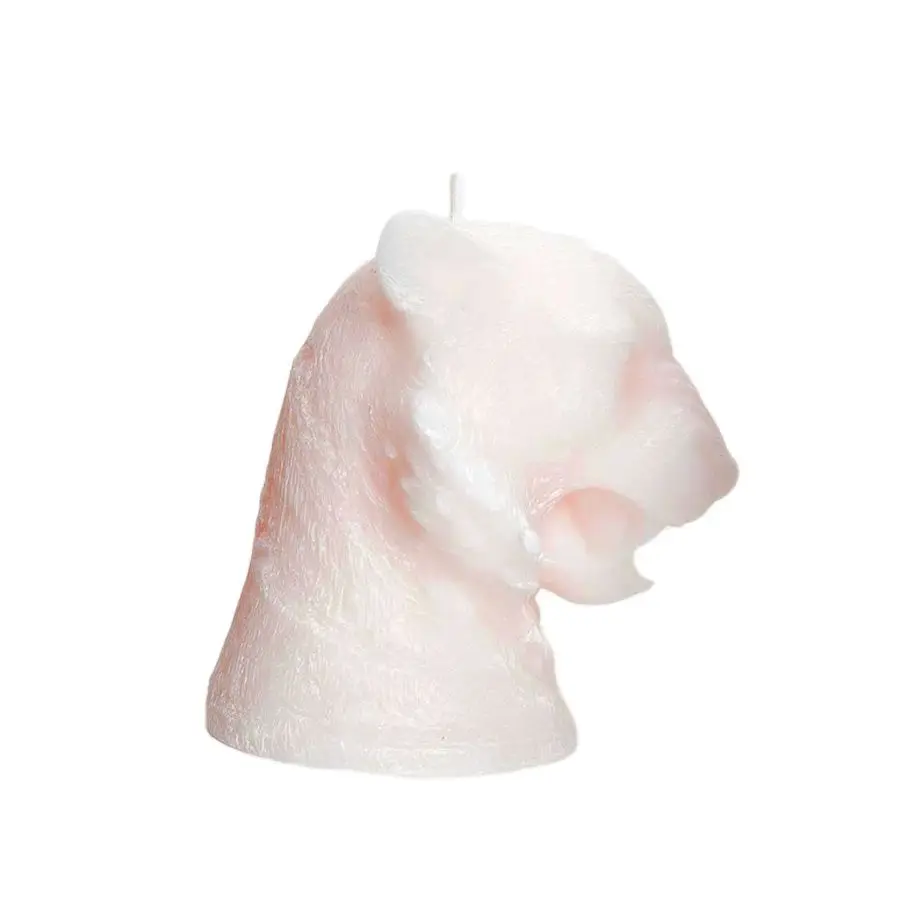 3D Lion Head Silicone Candle Mould for Home Decoration Craft Making -Reusable Mould for Casting Plaster Concrete Wax