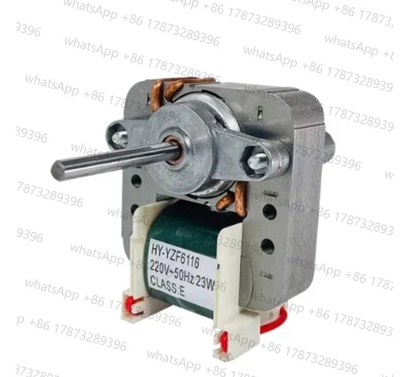 Motor de freezer HY-YZF6116 1 peça 220v 50hz 23w ventilador de geladeira refrigeração a ar motor de ventilador para peças de geladeira