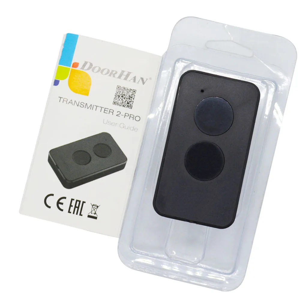 DOORHAN TRANSMITTER -4 garage door control remote 2PRO-4PRO rolling gate controller 433MHz rolling code