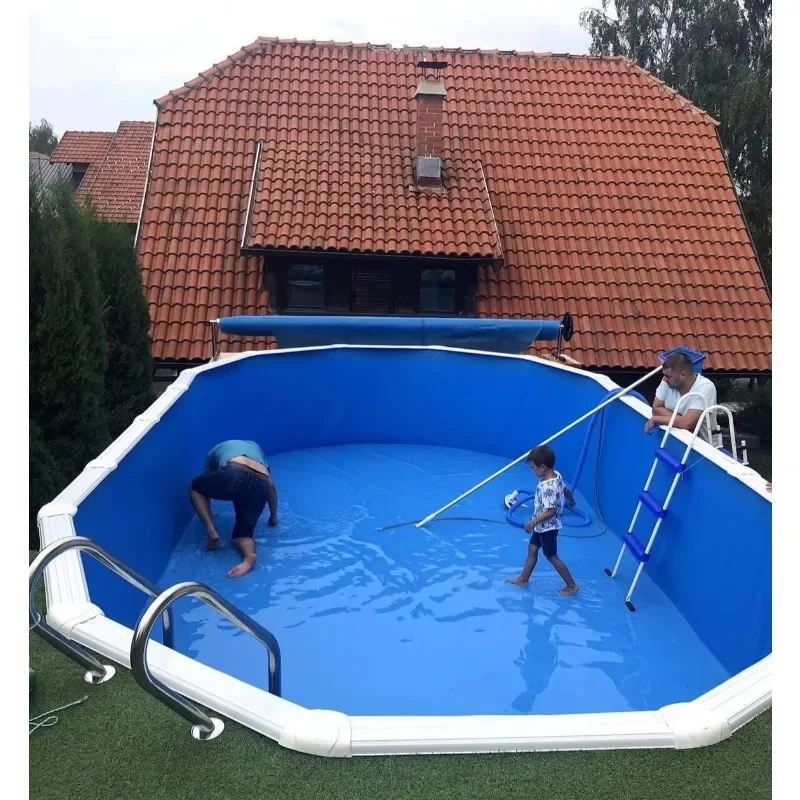 Swimming Above Ground Pool Galvanized Steel Swimming Pool for Hot Family/outdoor Equipped All Accessories