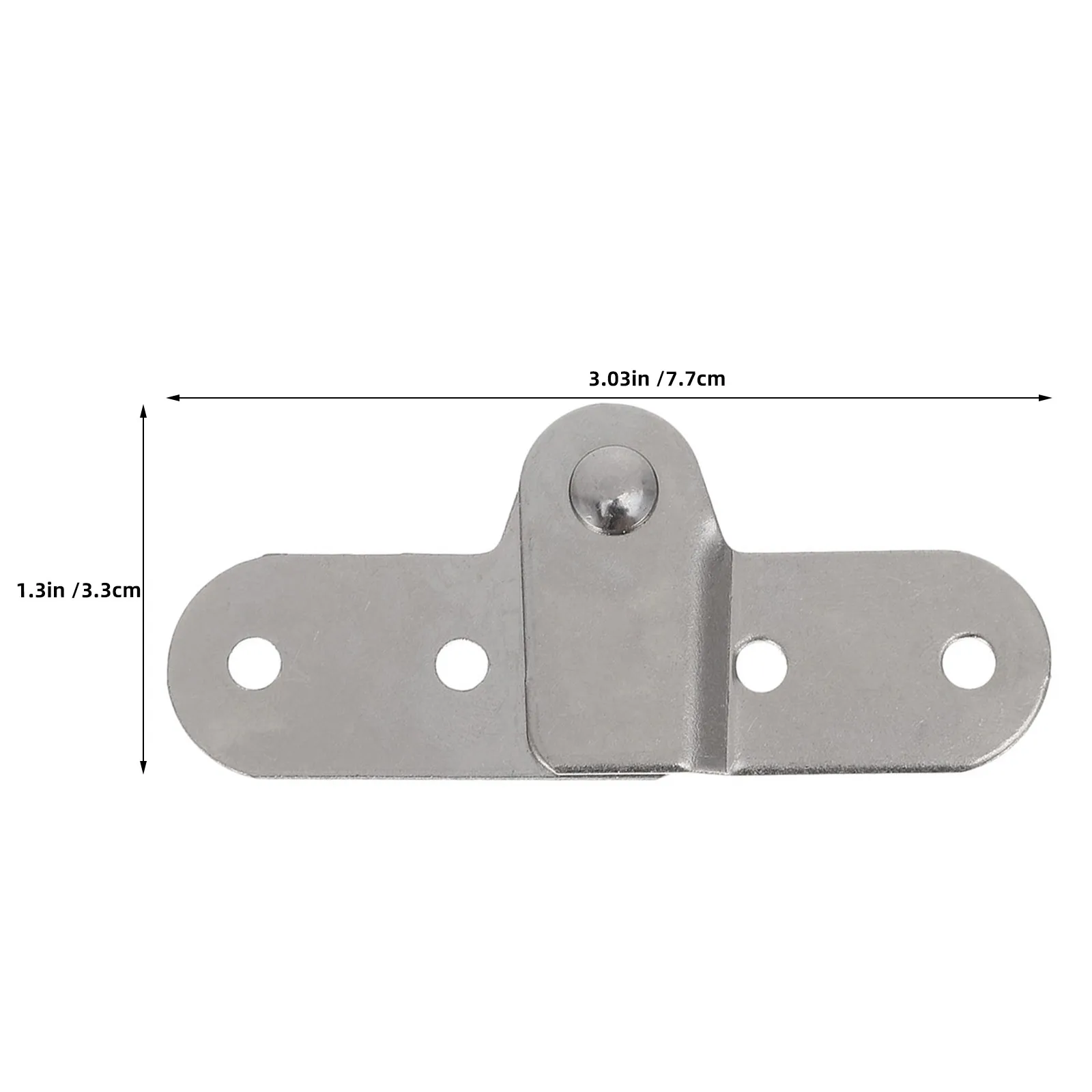 2Pcs Heavy Duty Iron Folding Hinges 180 Degree Folding Table Hinges for Attic Ladder Step Replacement and Repair Hardware