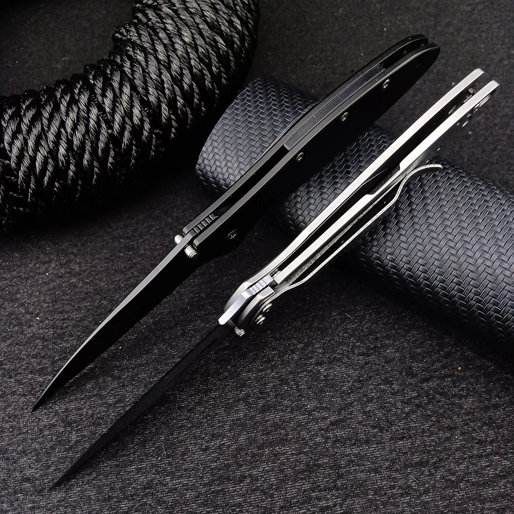 Drop Point/ Tanto Blade Outdoor Folding Knife Tactical Multitools Pocket Folder Tools Portable EDC Self Defense Utility Tools