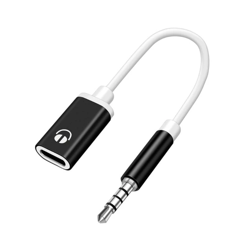 

3.5mm Male to Type C Female Auditory Adapter Cable for Analog Headphones Phones