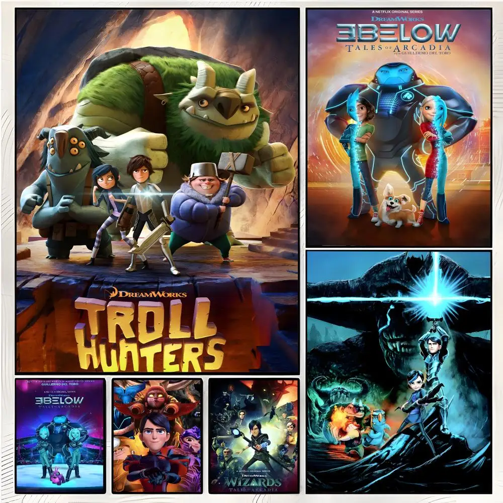 Series Fantasy 3Below: Tales Of Arcadia Poster Superior Home Space  Indoor Decorative Art & Home Decor