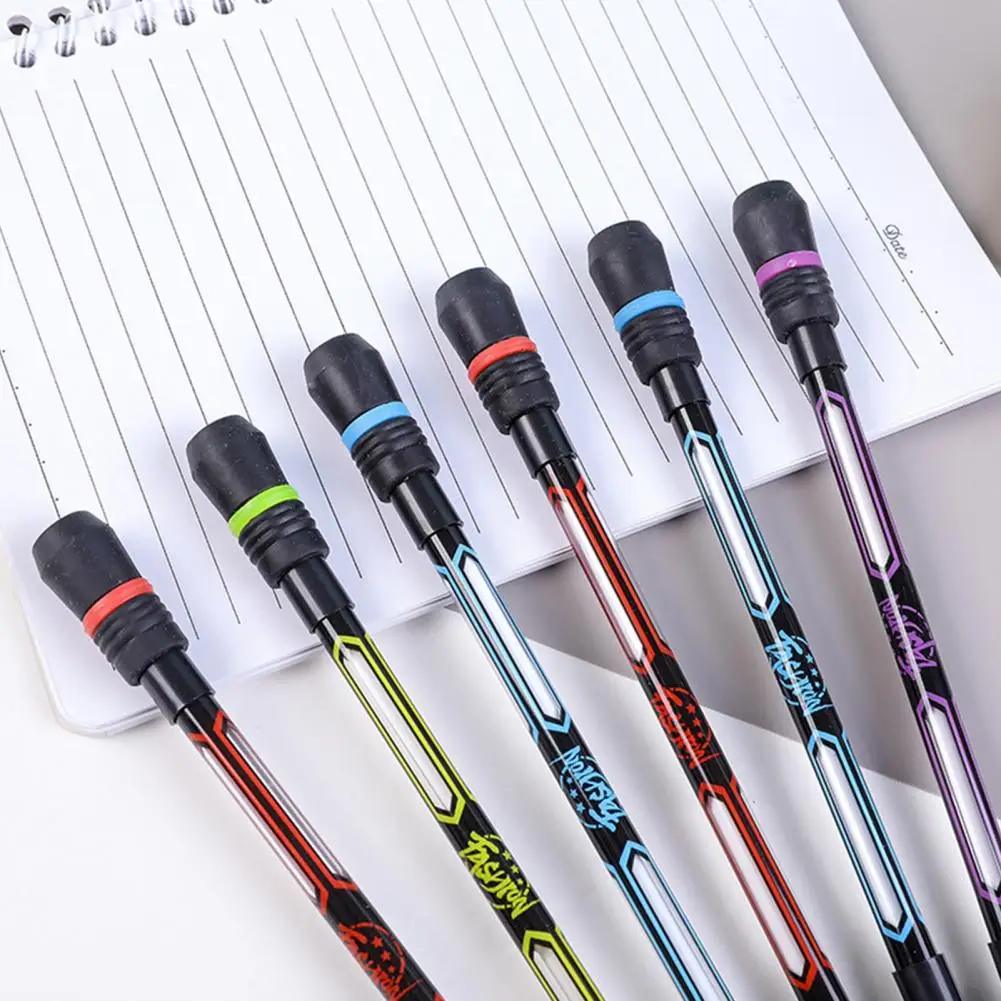 Finger Spinning Pen Stationery Balance Pen Replaceable Refill Stress Relief  Practical Spinning Pen Light Balance Pen