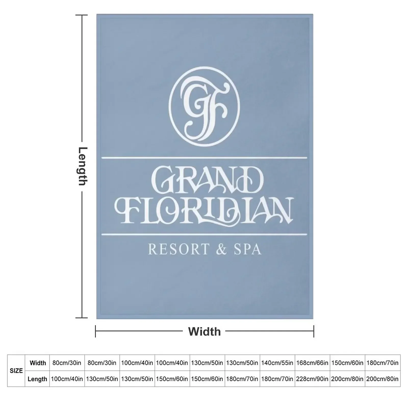Grand Floridian Resort & Spa II Throw Blanket Thermal For Decorative Sofa Beach Luxury Designer Blankets