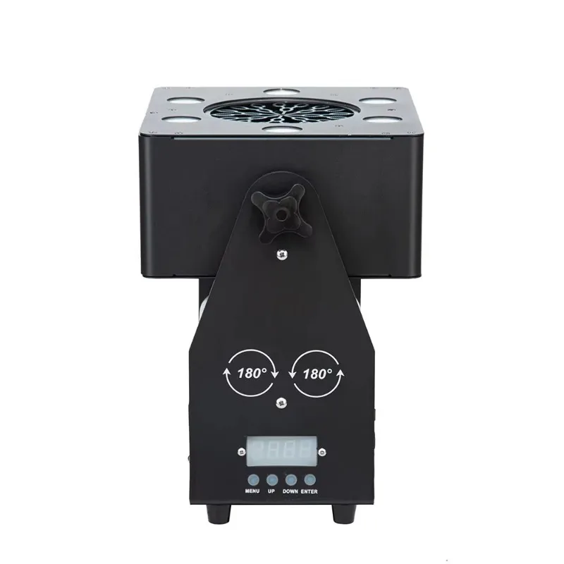 

90W Smoke Bubble Machine for Disco Wedding Bar RGB Colorful Dual Wheel Effect Fog Smoke Bubble Machine