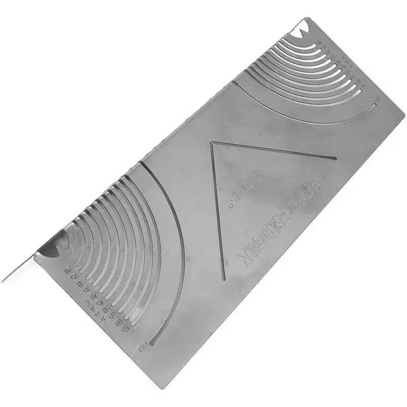 ABVG-For Precise 90 Degree Angle And Arc Marking Round Corner Bending Tool, High Strength Stainless Steel Welding Jig