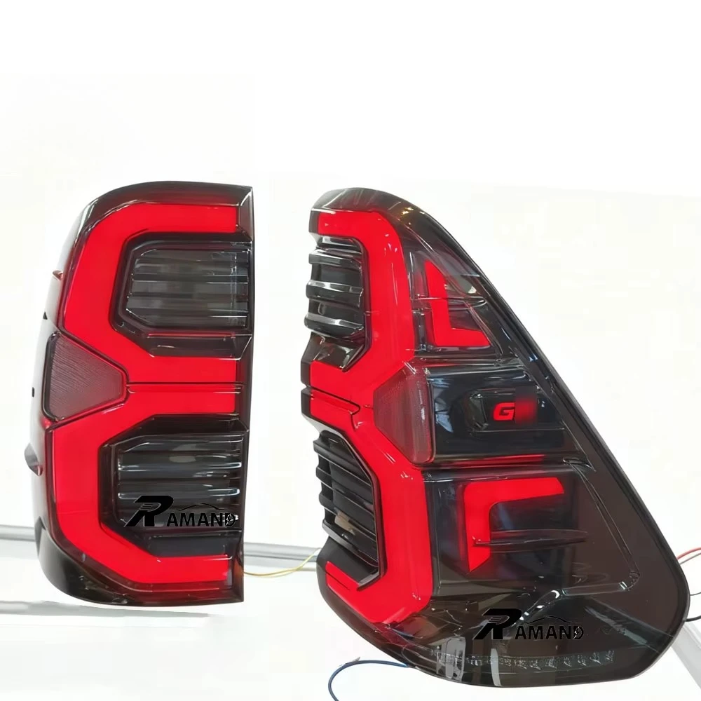GR Rear Lights for Hilux Revo Rocco 2016-2024 Modified Taillight Accessories for Hilux Revo Rocco Taillights Left+Right