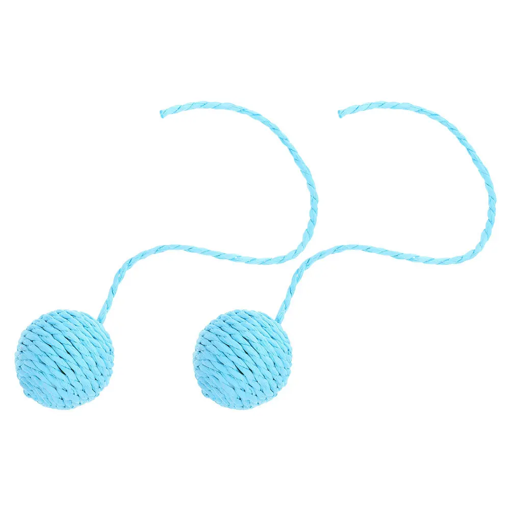 

2 Pcs Cat Scratcher Replacement Post Balls for Indoor Cats Scratching Board Grooming