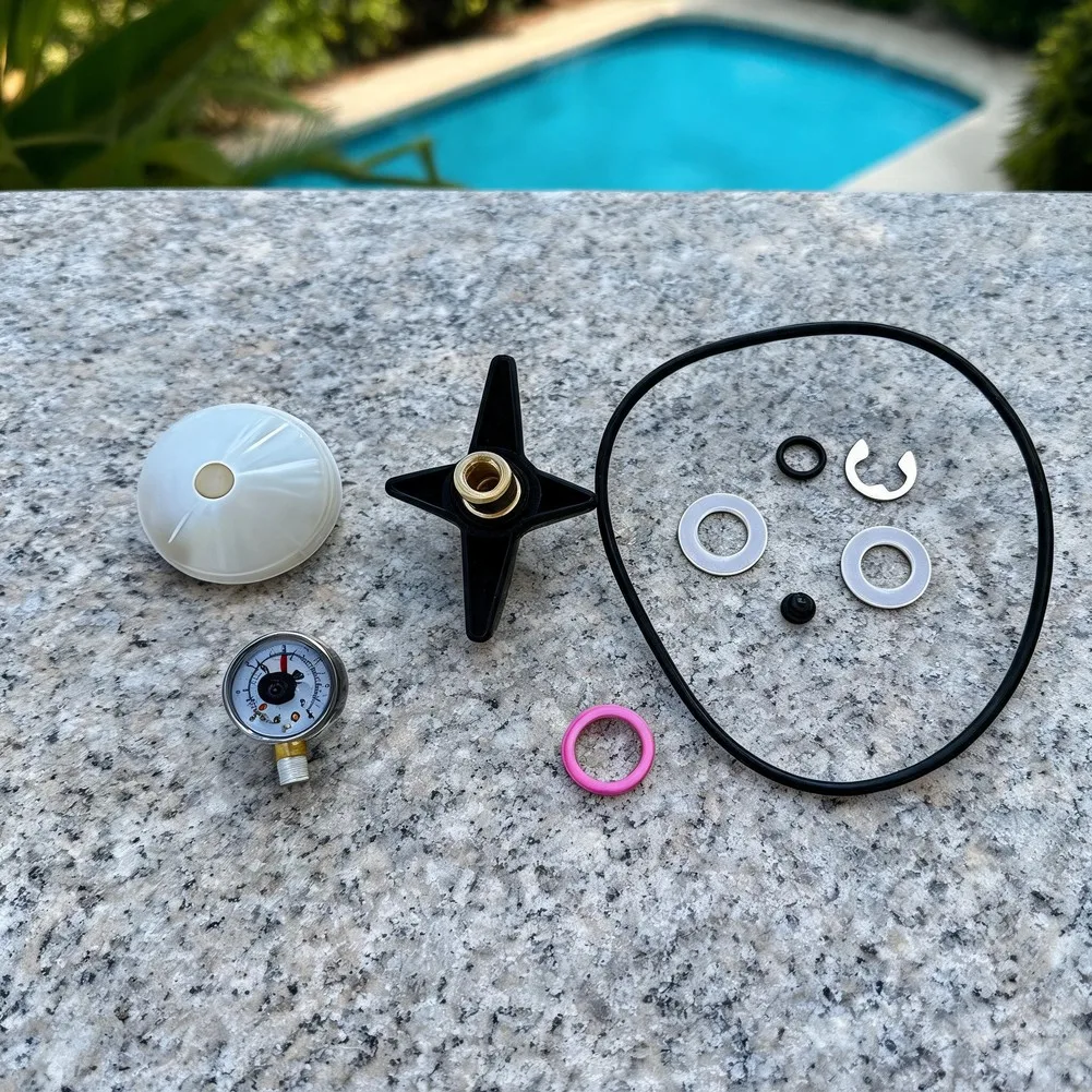 Valveandsealreplacement Lockknob Filter Clamp Assembly Locking Knob Kit Threaded Rod Guide Easy Installation Design