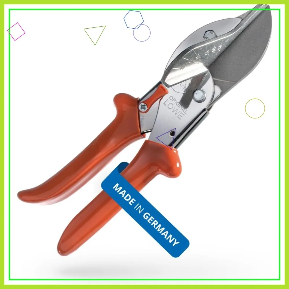 

Professional Grade Angle Cutter with 45 Degree Stops for Precision Cutting - Plastic, Rubber, Wood, PVC, Leather, Metal