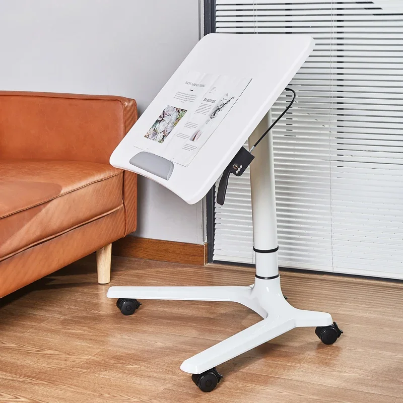 

Bedside Desk with Universal Wheels Laptop Desk Portable Study Desk Gaming Room Removable Table Office Furniture 접이식식탁 좌식 테이블