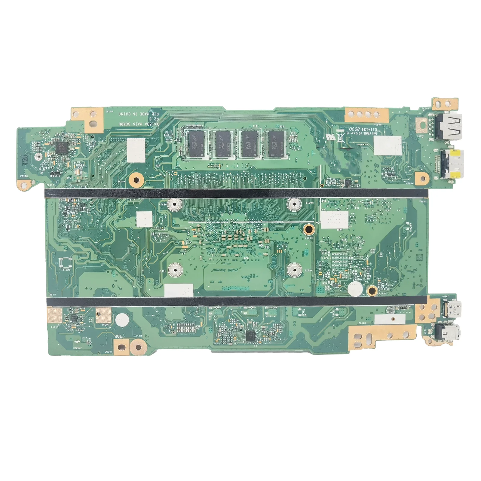 KEFU-Placa-mãe portátil para ASUS, Mainboard para ASUS X415DA, X415DA, M415DA, M515DA, D515DA, D515DAP, M515DAP, X515DA, 4GB de RAM, UMA