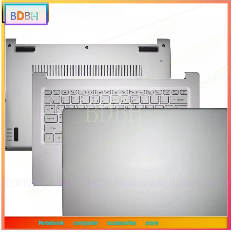 New for Acer Swift 3 SF314-59 SF314-42-R43G N19C4 Laptop LCD Back Cover Top Case Upper Palmrest Keyboard Bottom Case Housing