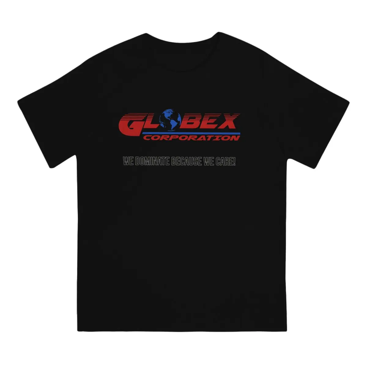 Vintage Tremendous T-Shirts for Men Crew Neck 100% Cotton T Shirts Globex Short Sleeve Tees Classic Clothing