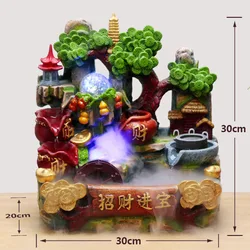New rockery water fish tank humidifier fountain home decoration crafts ornaments bonsai gifts