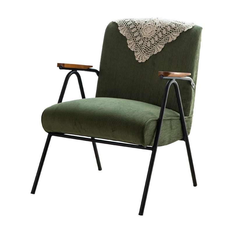

Nordic single sofa chair lazy living room balcony modern simple leisure chair