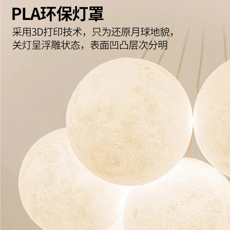 현대적인 LED 펜던트 조명, 로맨틱한 버블 샹들리에, 거실, 다이닝룸, 침실용, 디밍 가능한 조명, 홈 데코, 럭셔리 조명기구